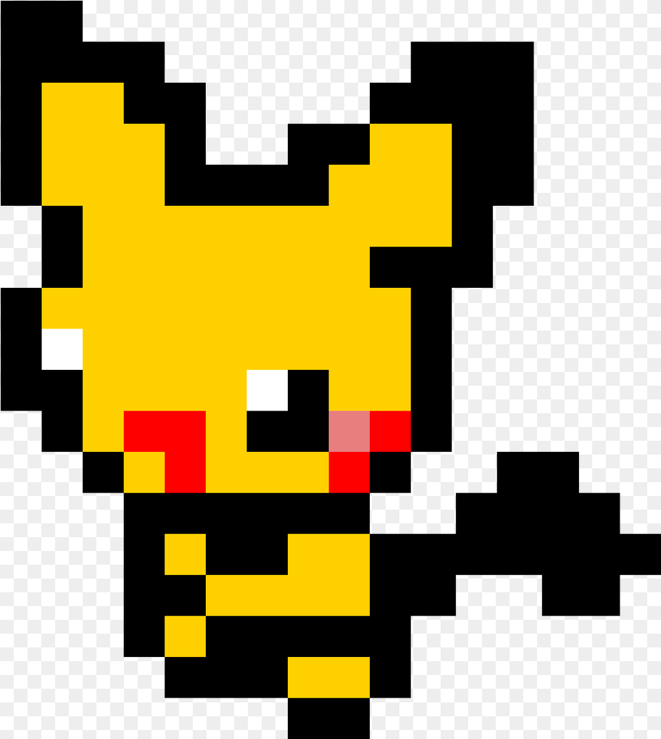Pokemon Pixel Art 8 Bit Pichu Pixel Art, First Aid Free Png Download