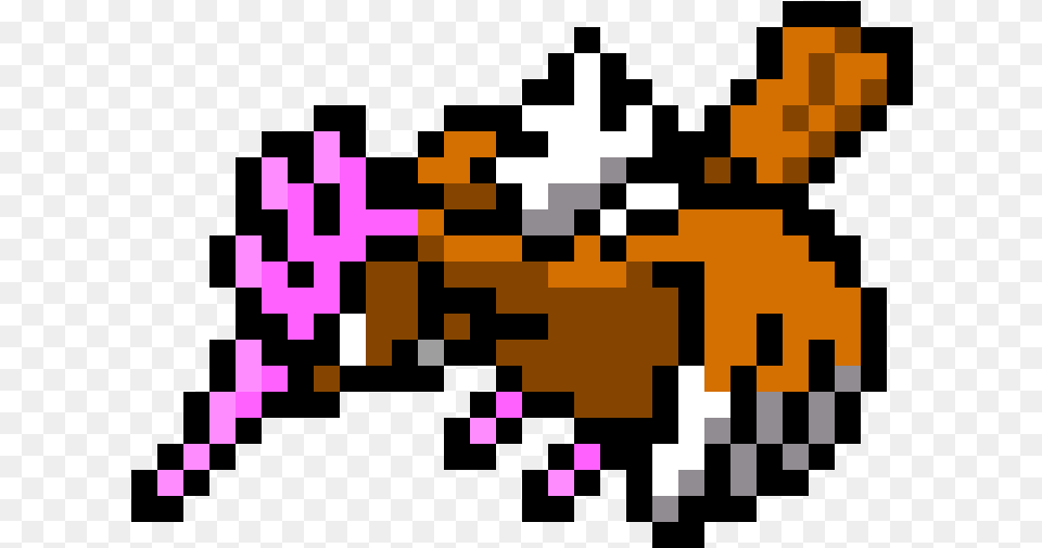 Pokemon Pixel Art Fearow, Purple, Graphics, Pattern Png