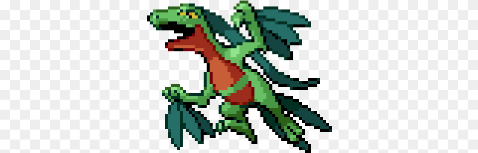 Pokemon Pixel Art Grovyle Free Png