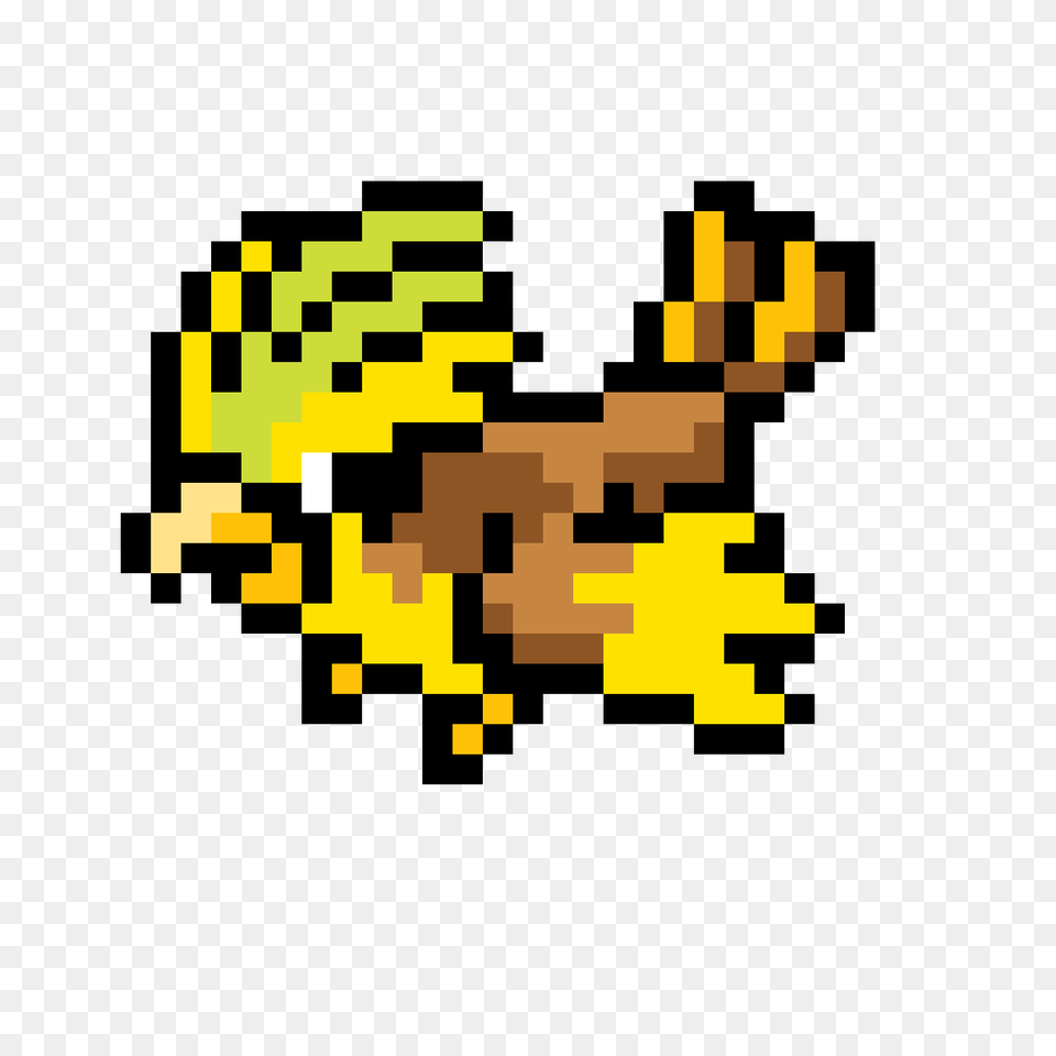 Pokemon Pixel Art Pidgey With Pokemon Pixel Art Pidgeotto, Qr Code Png Image