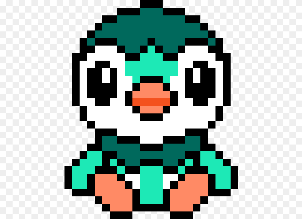 Pokemon Pixel Art Piplup, First Aid Free Png