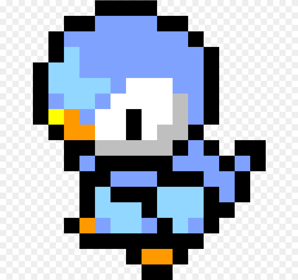 Pokemon Pixel Art Piplup, First Aid Png