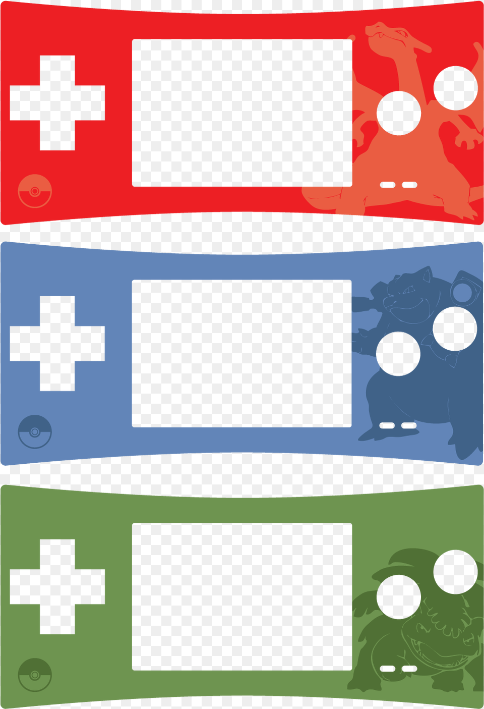 Pokemon Plate Preview Game Boy Micro Paint, First Aid, Electronics, Screen Free Png Download