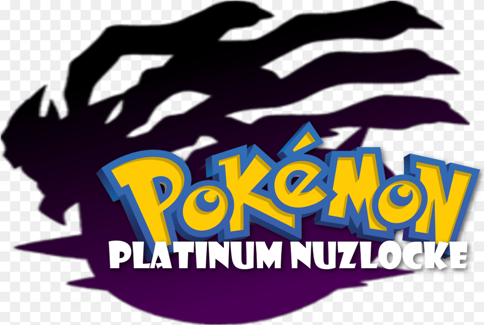 Pokemon Platinum Nuzlocke Logo, Purple, Light, Animal, Fish Free Png Download
