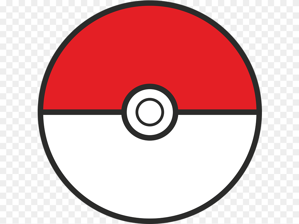 Pokemon Pokeball Go Pokeball Clip Art, Disk, Dvd Free Png