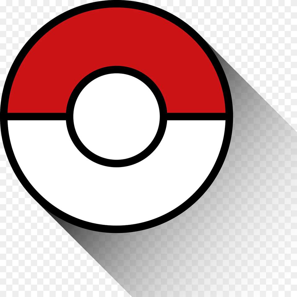 Pokemon Pokeball Go Red Pokball Vector, Disk Free Transparent Png