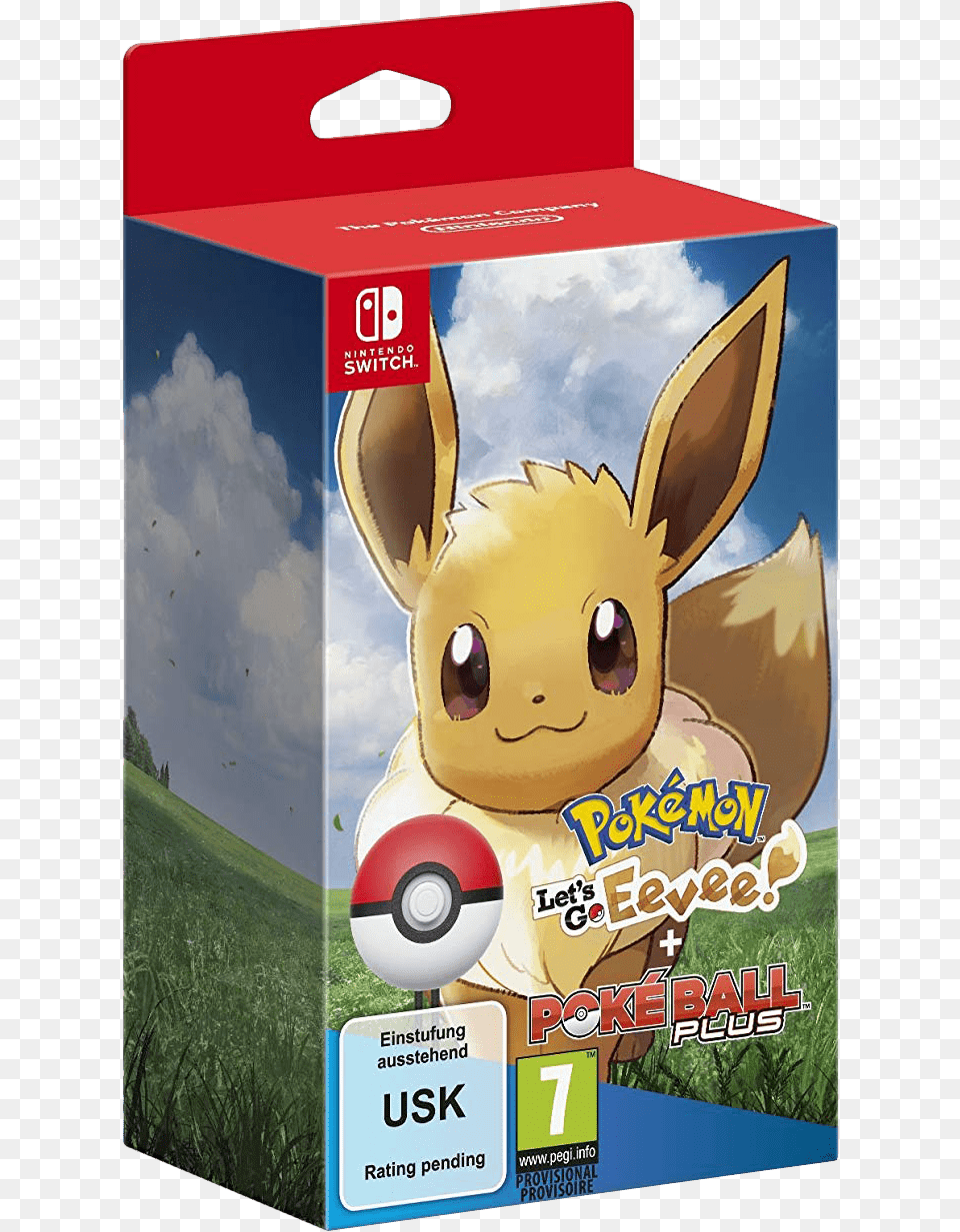 Pokemon Pokeball Pokemon Let39s Go Eevee Pokeball Plus Pack, Baby, Person, Face, Head Free Transparent Png