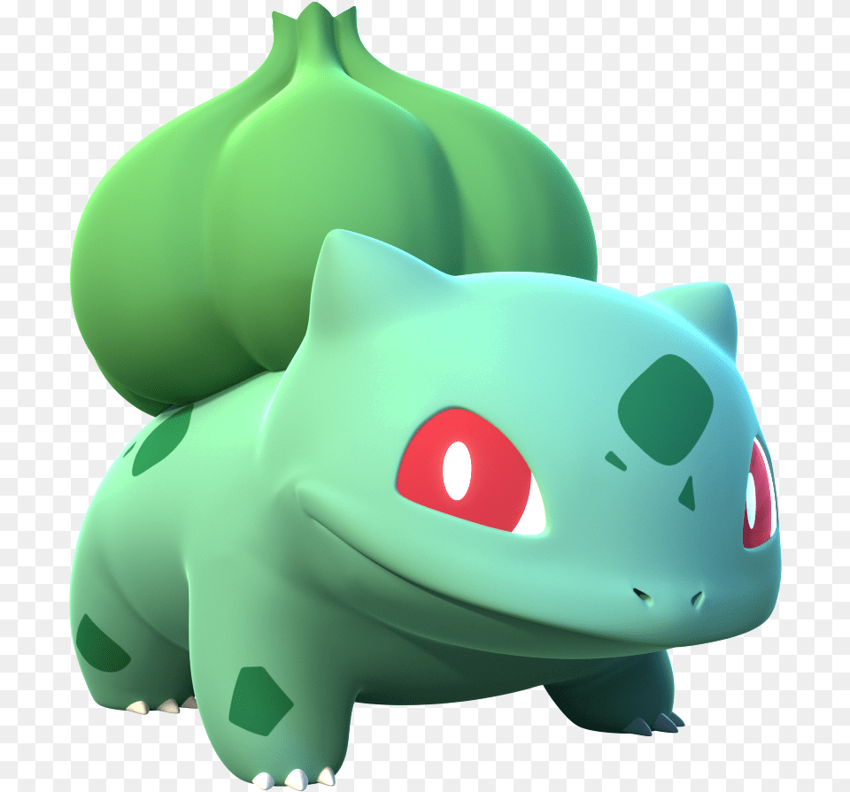 Pokemon Pokemon Bulbasaur 3d, Green, Animal, Gecko, Lizard Free Png Download