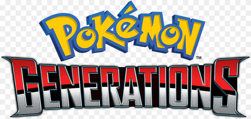 Pokemon Pokemon Generations Title Card, Scoreboard, Logo Free Png