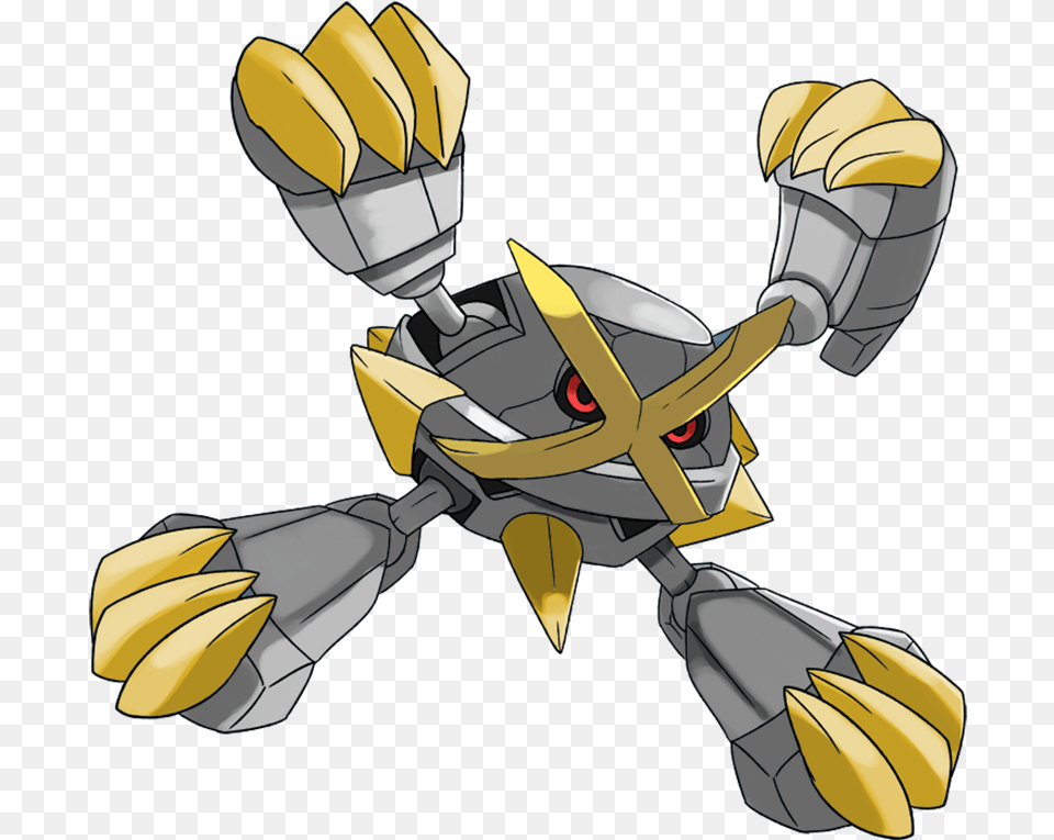 Pokemon Pokemon Shiny Mega Metagross, Baby, Person, Robot Free Transparent Png