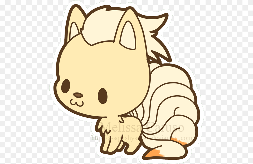 Pokemon Pokemones Chibi Gif Pokemon Vulpix Squishy, Ammunition, Grenade, Weapon Free Png