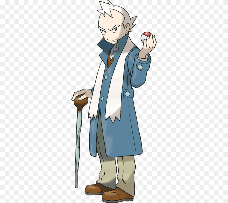 Pokemon Pryce, Clothing, Coat, Adult, Person Png