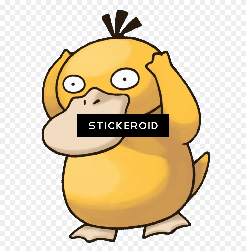 Pokemon Psyduck With No Psyduck, Animal, Bird Free Png Download