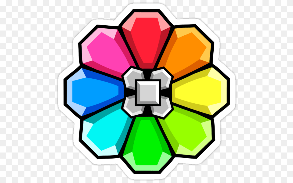 Pokemon Red And Blue Logo Related Rainbow Badge Pokemon, Ammunition, Grenade, Weapon, Art Free Transparent Png