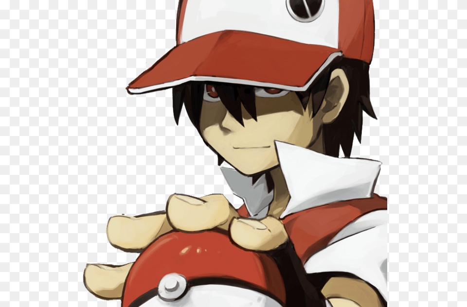 Pokemon Red Fan Art, Book, Comics, Publication, Person Free Png