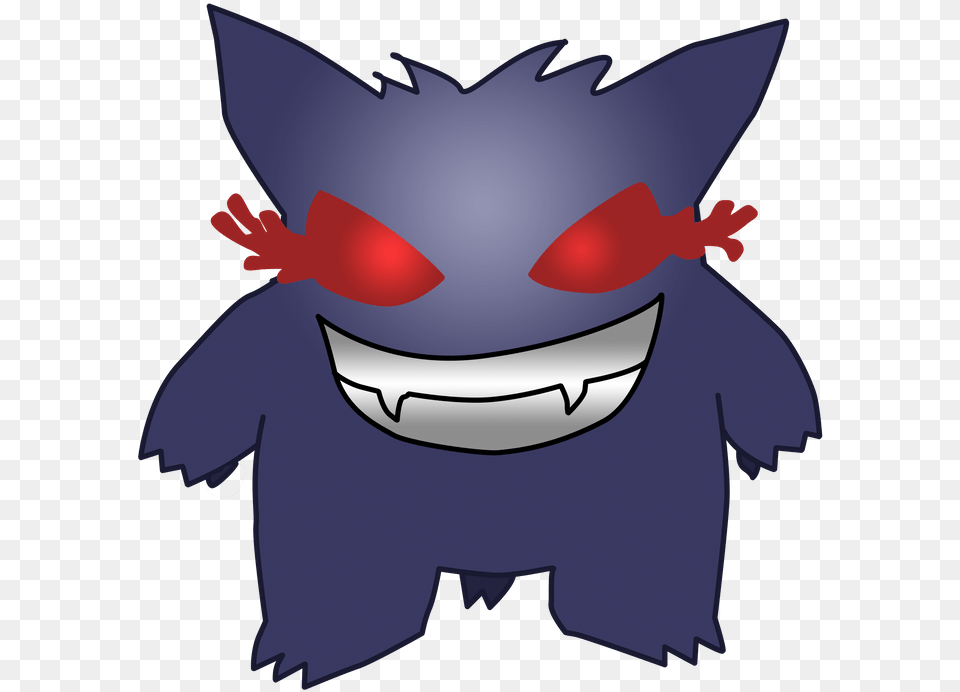 Pokemon Red Haunter Sprites Images Cartoon, Animal, Fish, Sea Life, Shark Free Png Download