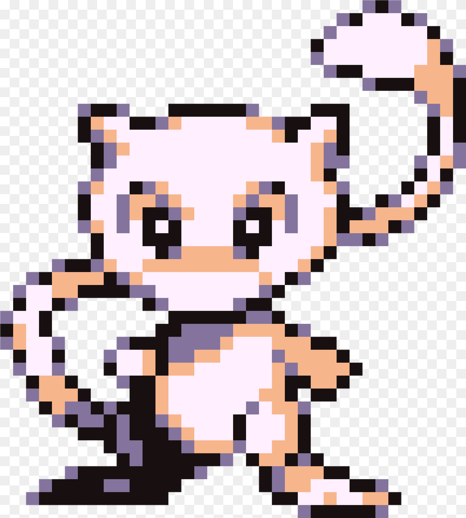 Pokemon Red Mew Sprite, Animal, Qr Code Free Transparent Png