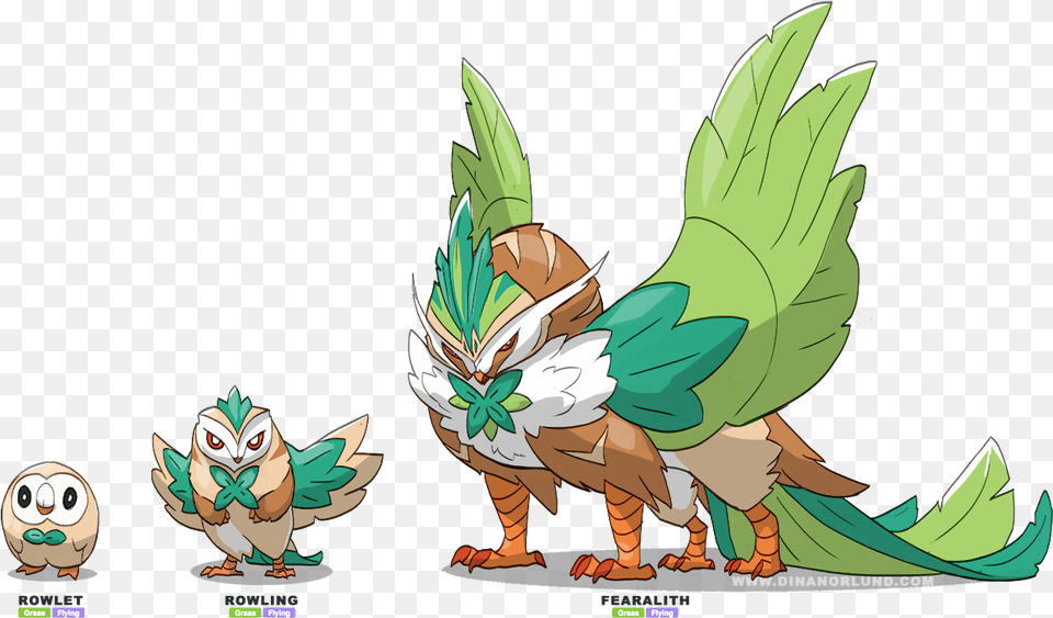 Pokemon Rowlet Evolution Chart Rowlet Evolution, Animal, Bird, Baby, Person Free Transparent Png