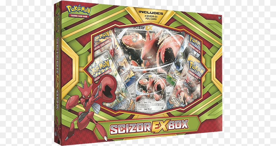 Pokemon Scizor Ex Box, Game Png