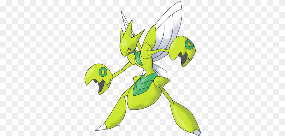 Pokemon Scizor Scizor Pokemon Shiny File Scizor, Green Free Png