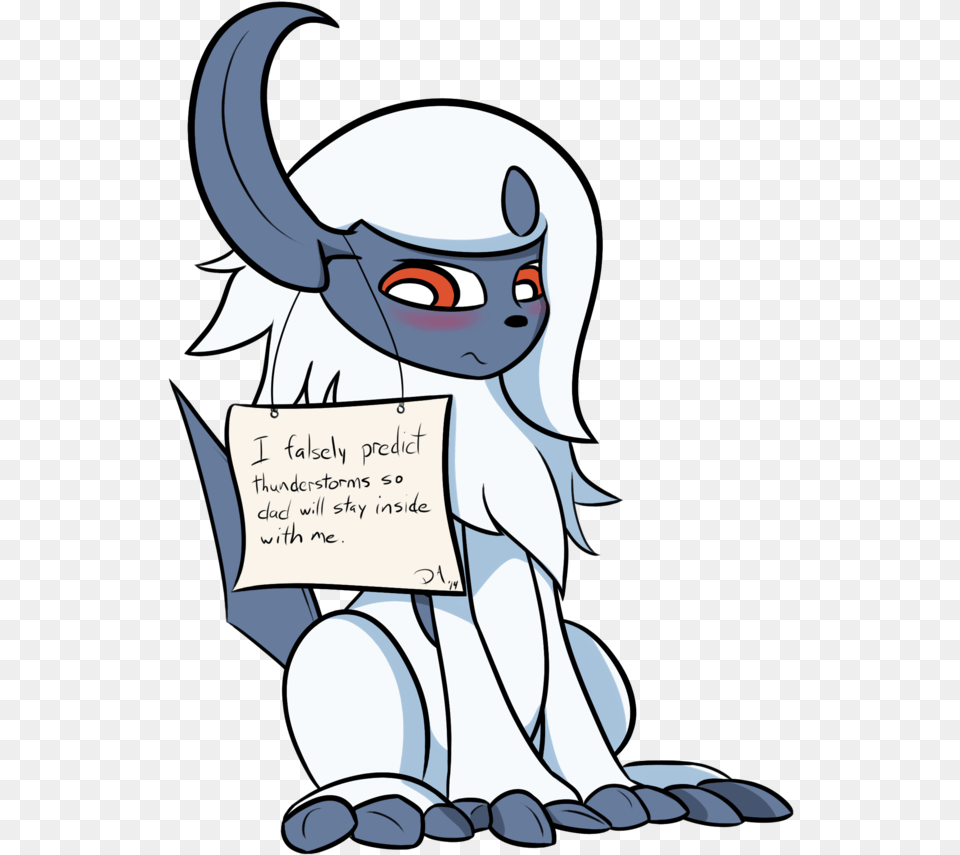 Pokemon Shaming Absol Funny, Book, Comics, Publication, Baby Free Png Download