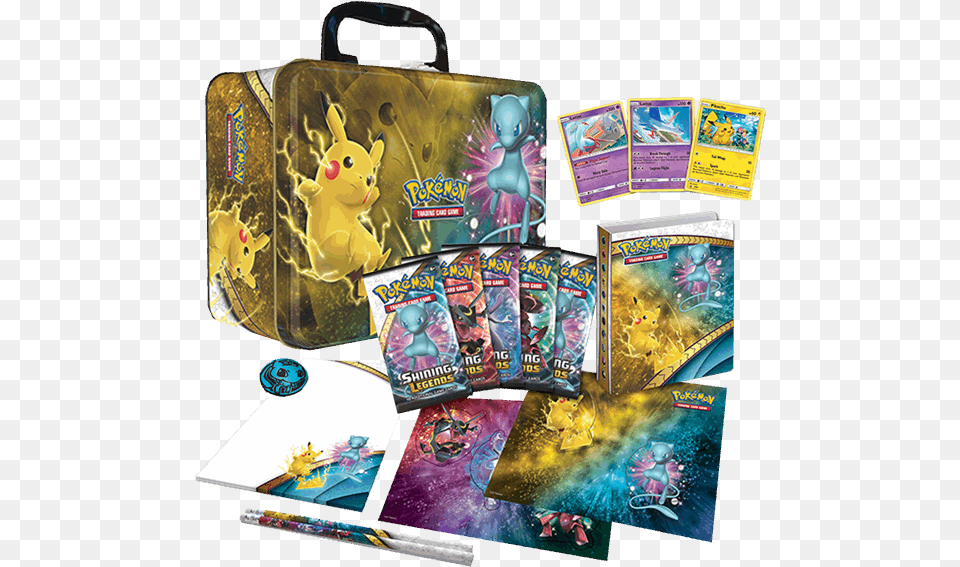 Pokemon Shining Legends Collector Chest, Book, Publication, Comics, Person Free Png Download
