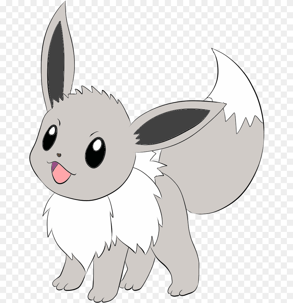 Pokemon Shiny Eevee, Animal, Mammal, Rabbit, Face Png Image