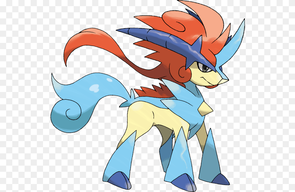 Pokemon Shiny Keldeo Resolute Is A Fictional Character, Art, Graphics, Person Free Png Download