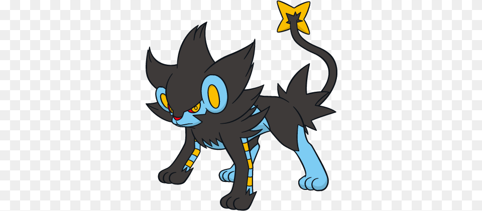 Pokemon Shiny Luxray Transparent Shiny Luxray, Baby, Person, Animal, Cat Free Png Download