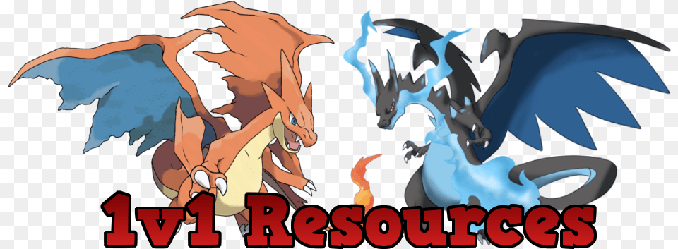 Pokemon Shiny Mega Charizard Y, Dragon, Adult, Female, Person Free Png