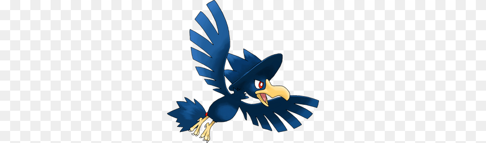 Pokemon Shiny Murkrow Pokedex Evolution Moves Location Stats, Animal, Bird, Jay Free Png Download