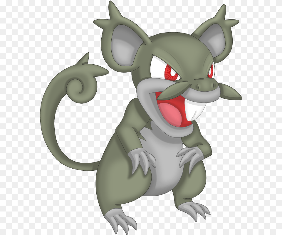 Pokemon Shiny Rattata Alolan Rattata, Animal, Kangaroo, Mammal Png Image