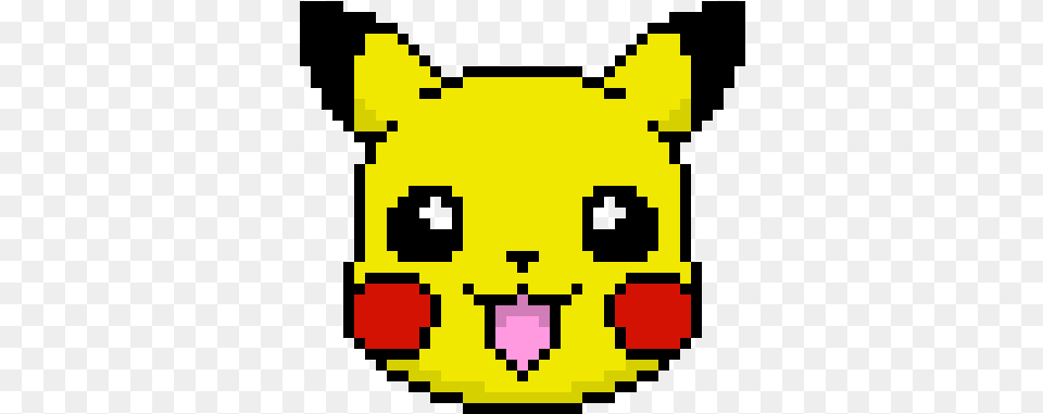 Pokemon Shuffle Pikachu Pixelated Pikachu Png Image