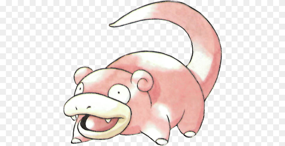 Pokemon Sketch Drawings Pokemon Slowpoke Original Art, Baby, Person, Animal Free Png Download