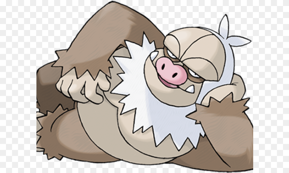 Pokemon Slaking, Baby, Person, Face, Head Free Transparent Png