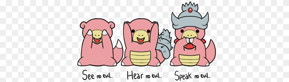 Pokemon Slowpoke And Cute Image Slowbro And Slowking And Slowpoke, Animal, Bear, Mammal, Wildlife Free Png