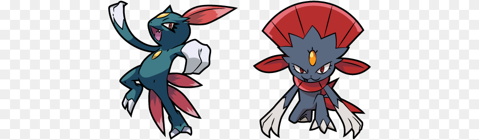 Pokemon Sneasel And Weavile Cursor Weavile Pokemon, Book, Comics, Publication, Baby Png