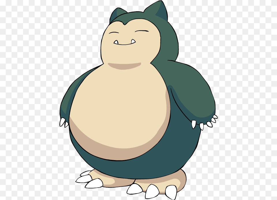 Pokemon Snorlax 5 Image Snorlax, Animal, Bird, Cartoon, Baby Free Png Download