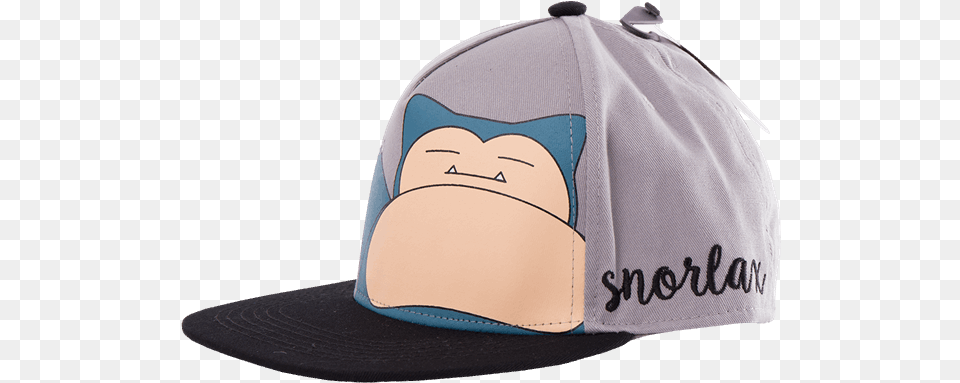 Pokemon Snorlax Grey Cap Baseball Cap, Baseball Cap, Clothing, Hat Free Png Download