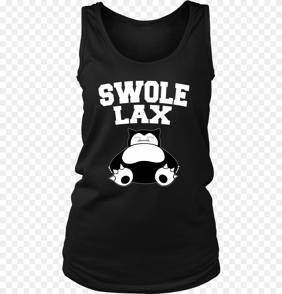 Pokemon Snorlax Swole Lax Shirt Mugs Active Tank, Clothing, T-shirt, Tank Top, Person Free Transparent Png