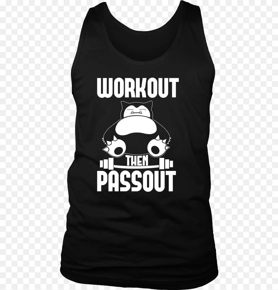 Pokemon Snorlax Workout Then Passout Shirt King Are Born Poster, Clothing, T-shirt, Tank Top, Animal Png Image