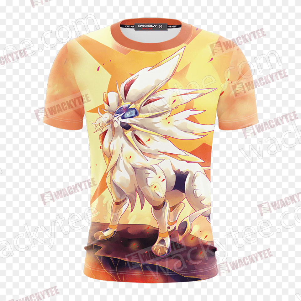 Pokemon Solgaleo Unisex 3d T Shirt Otakuranger Solgaleo Hoodie, Clothing, T-shirt, Baby, Person Png Image