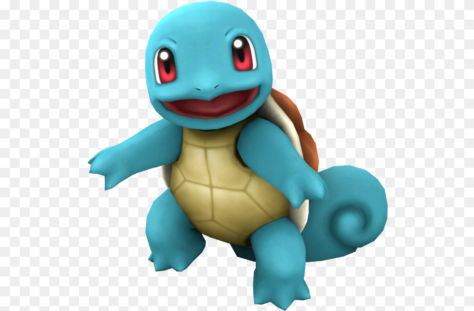 Pokemon Squirtle 3d Animation, Plush, Toy, Animal, Reptile Png Image