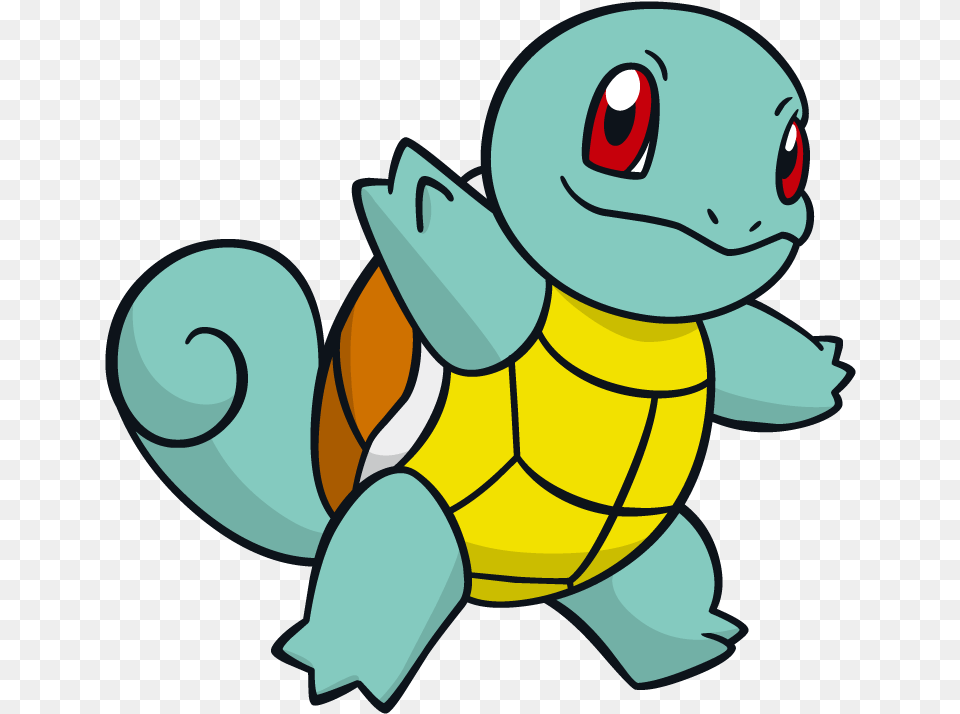 Pokemon Squirtle, Animal, Reptile, Sea Life, Turtle Png Image