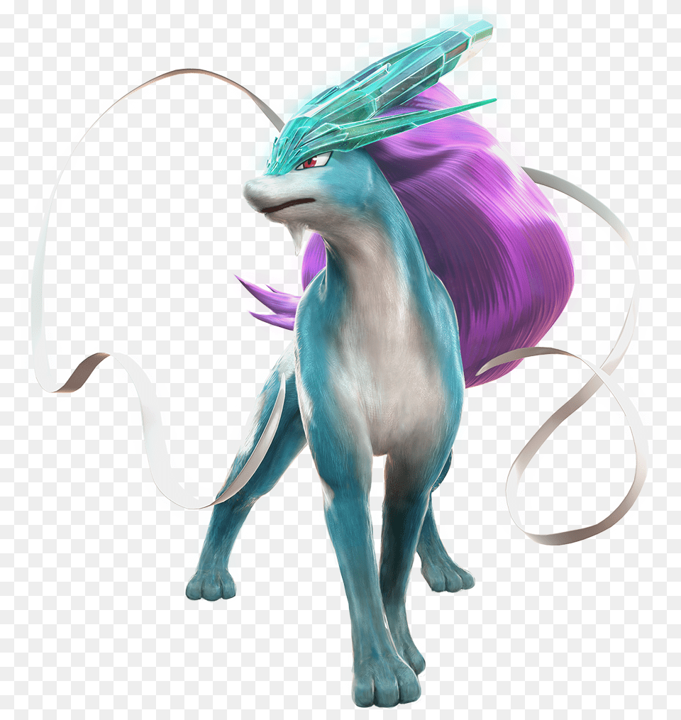 Pokemon Suicune, Animal, Antelope, Mammal, Wildlife Free Png Download