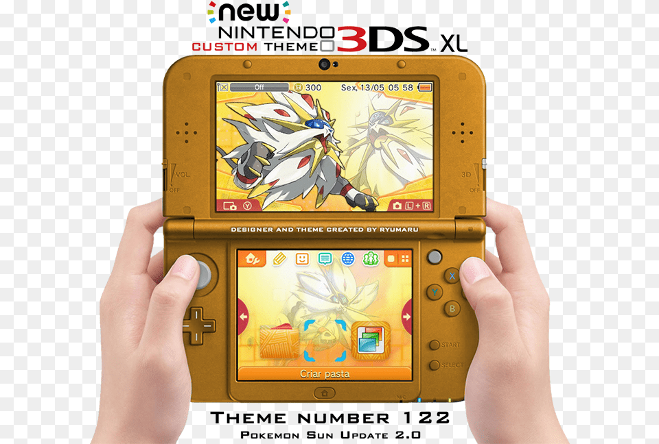 Pokemon Sun And Moon 3ds Themes Gbatempnet The Sword Art Online Nintendo 3ds, Electronics, Phone, Mobile Phone, Computer Free Transparent Png