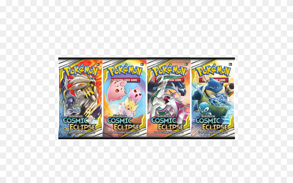 Pokemon Sun And Moon Cosmic Eclipse, Book, Publication, Comics Free Transparent Png