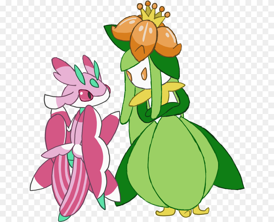 Pokemon Sun And Moon Grass Types, Cartoon, Baby, Person, Flower Free Png