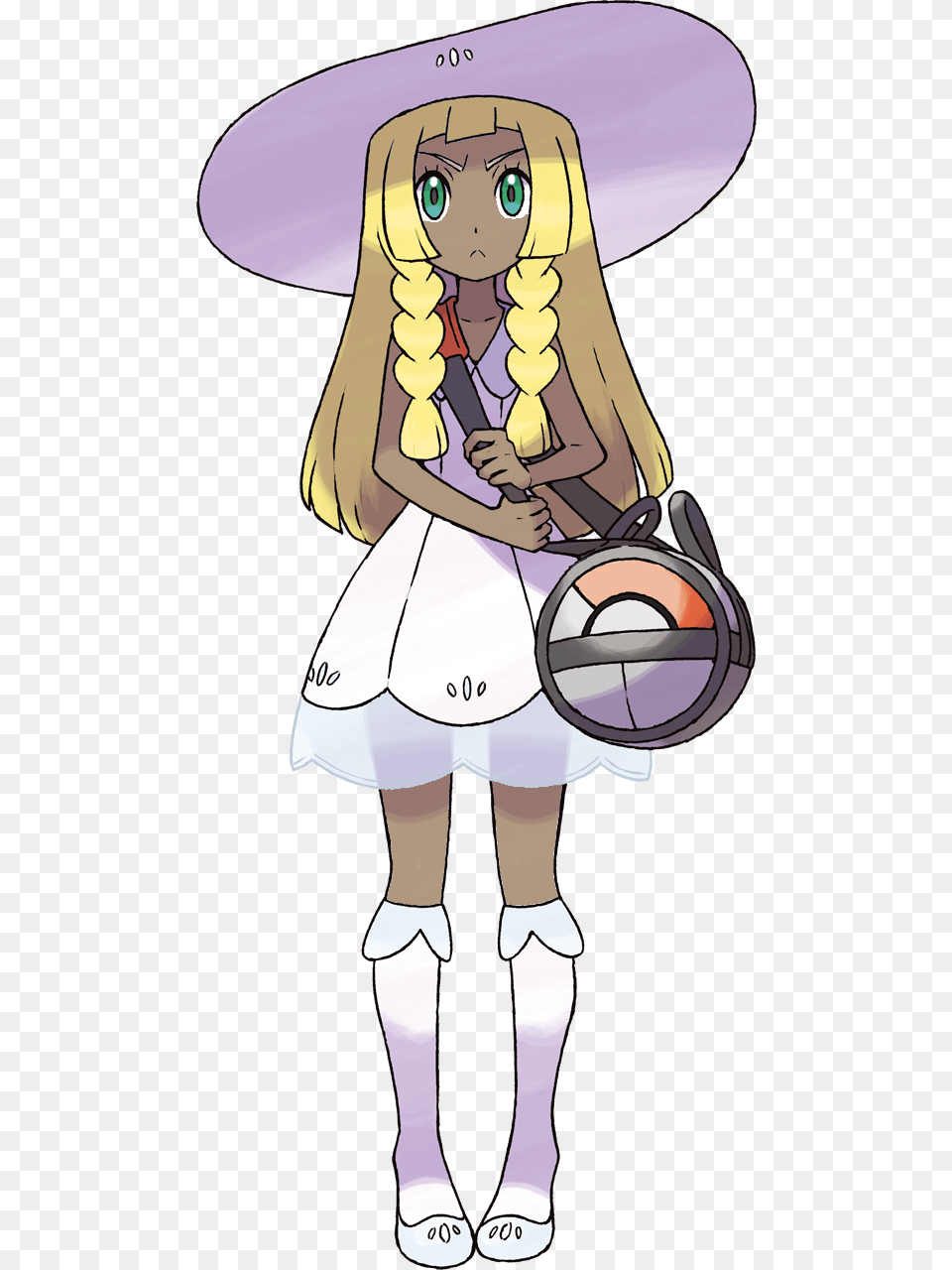 Pokemon Sun And Moon Lily, Book, Comics, Publication, Person Free Png
