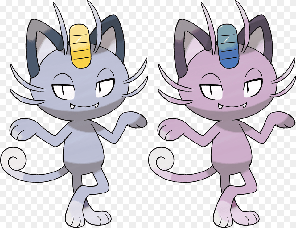 Pokemon Sun And Moon Meowth Hd Alternate Meowth Pokemon Go, Baby, Person, Book, Comics Free Png